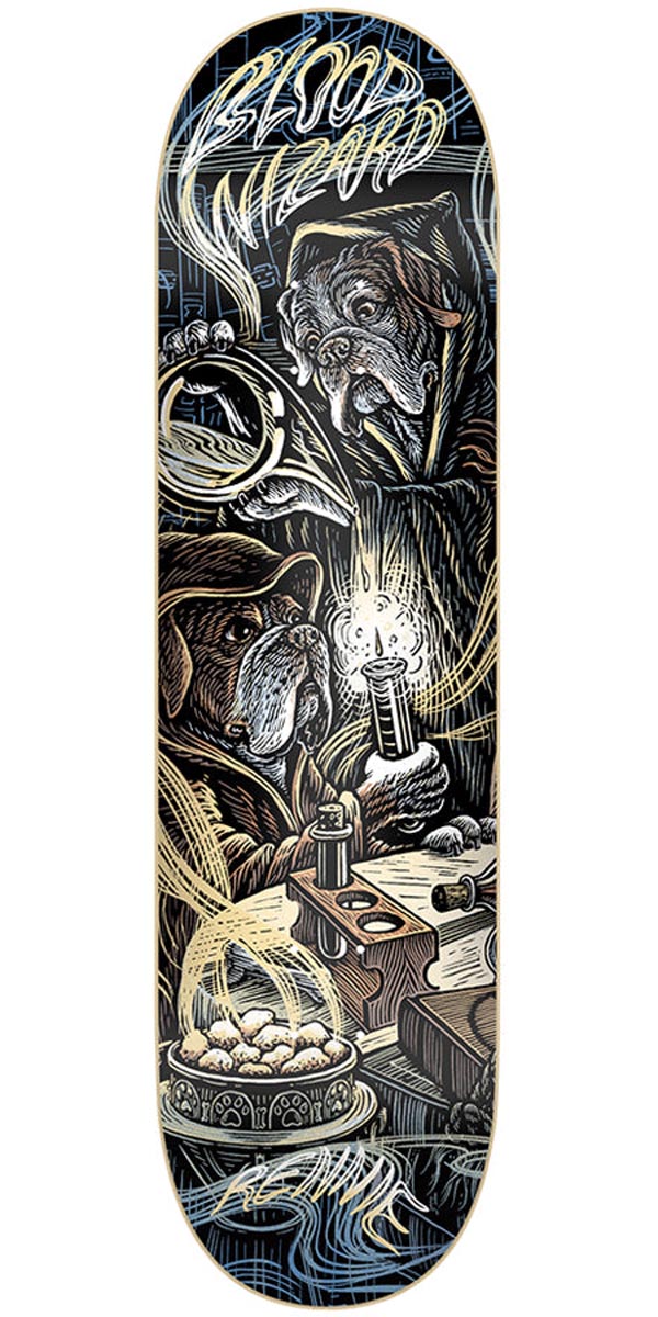 Blood Wizard Rennie Dogs Skateboard Deck - 8.375