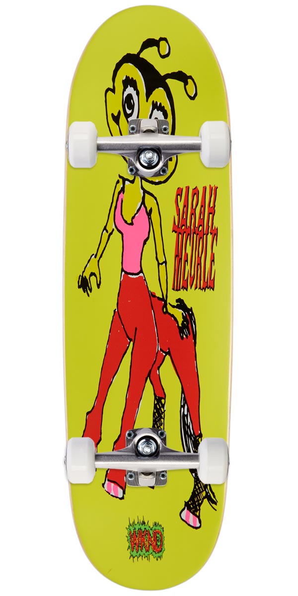 WKND Horsefly Sarah Muerle 1 Football Skateboard Complete - Yellow - 8.875