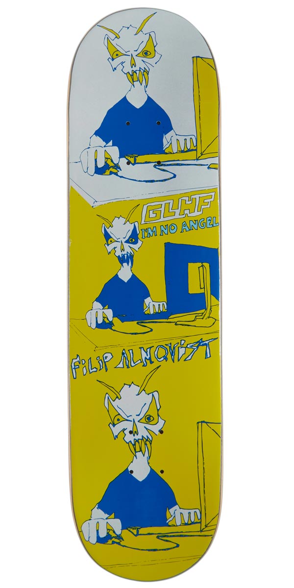 WKND No Angel Filip Almquist 2 Skateboard Deck - Glitter - 8.25