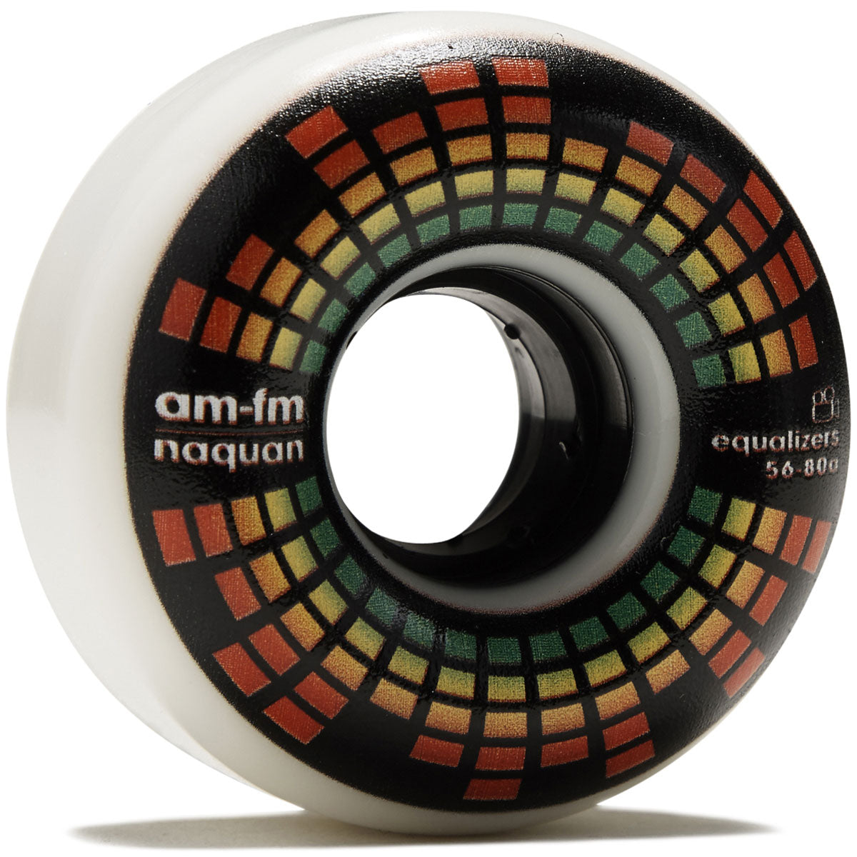 AM-FM Equalizer 80a Street Cruiser Skateboard Wheels - 56mm