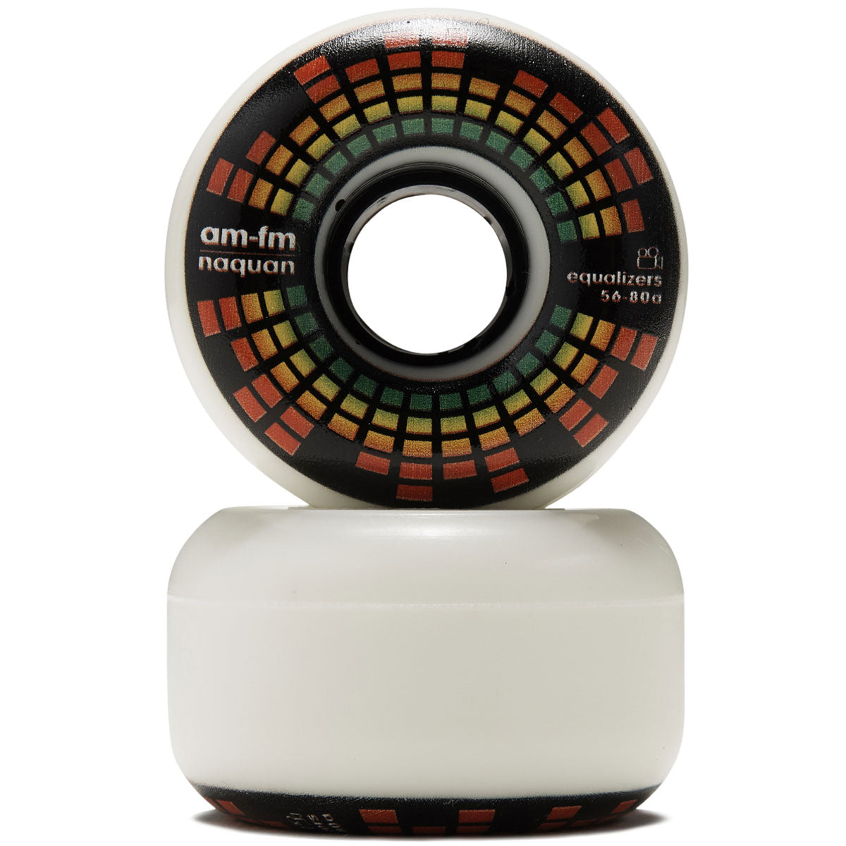 AM-FM Equalizer 80a Street Cruiser Skateboard Wheels - 56mm image 2