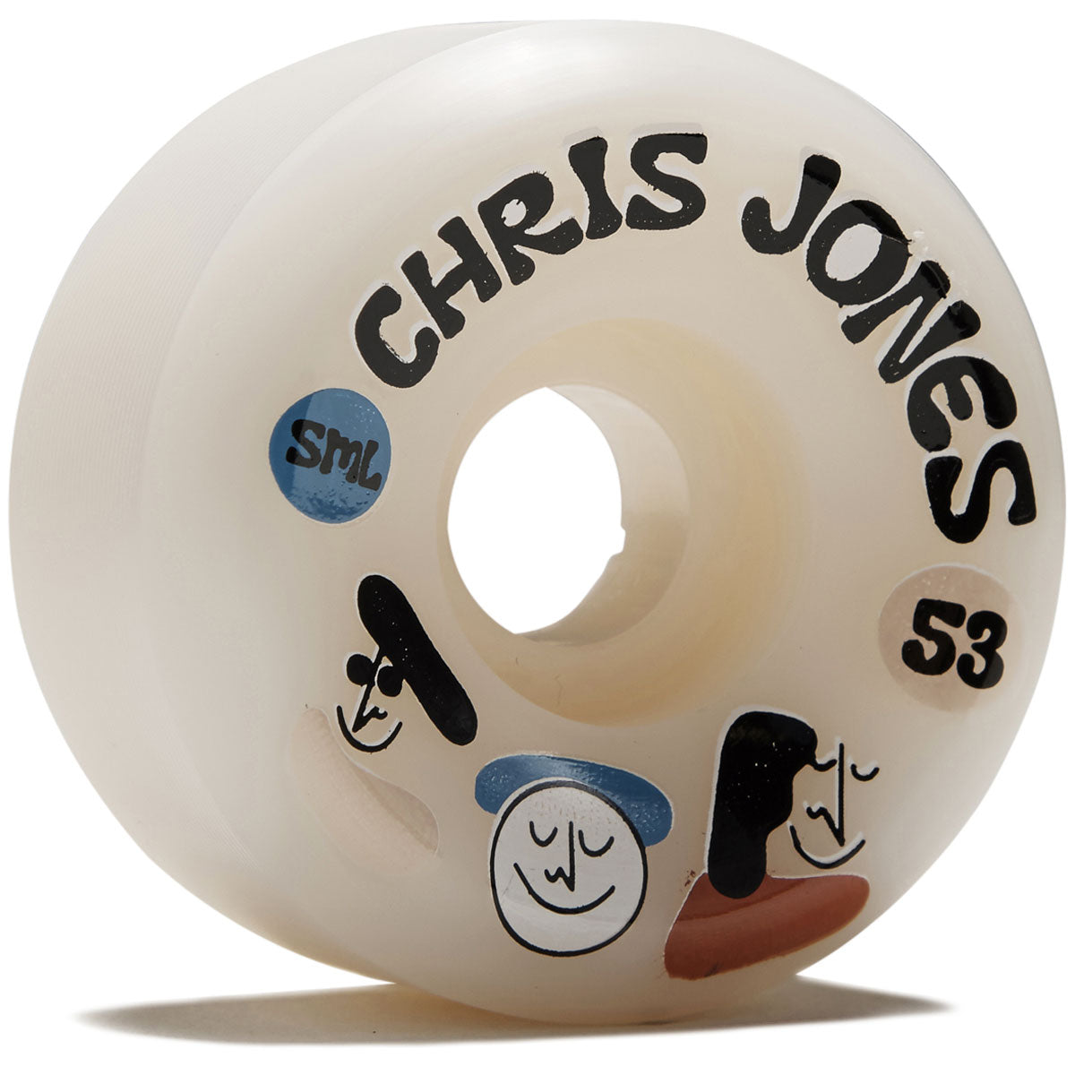 SML Bluff Park Chris Jones Skateboard Wheels - 53mm image 1