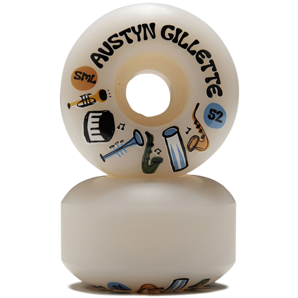 SML Bluff Park Austyn Gillette Skateboard Wheels - 52mm image 2