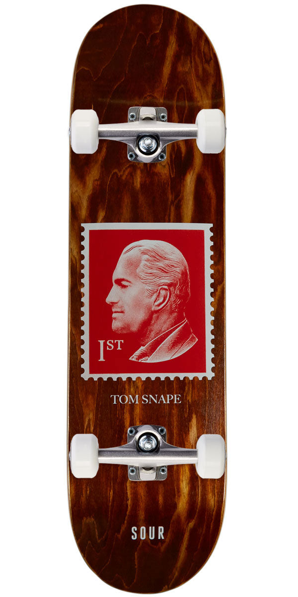 Sour Solution Snape Sour Stamp Skateboard Complete - 8.25