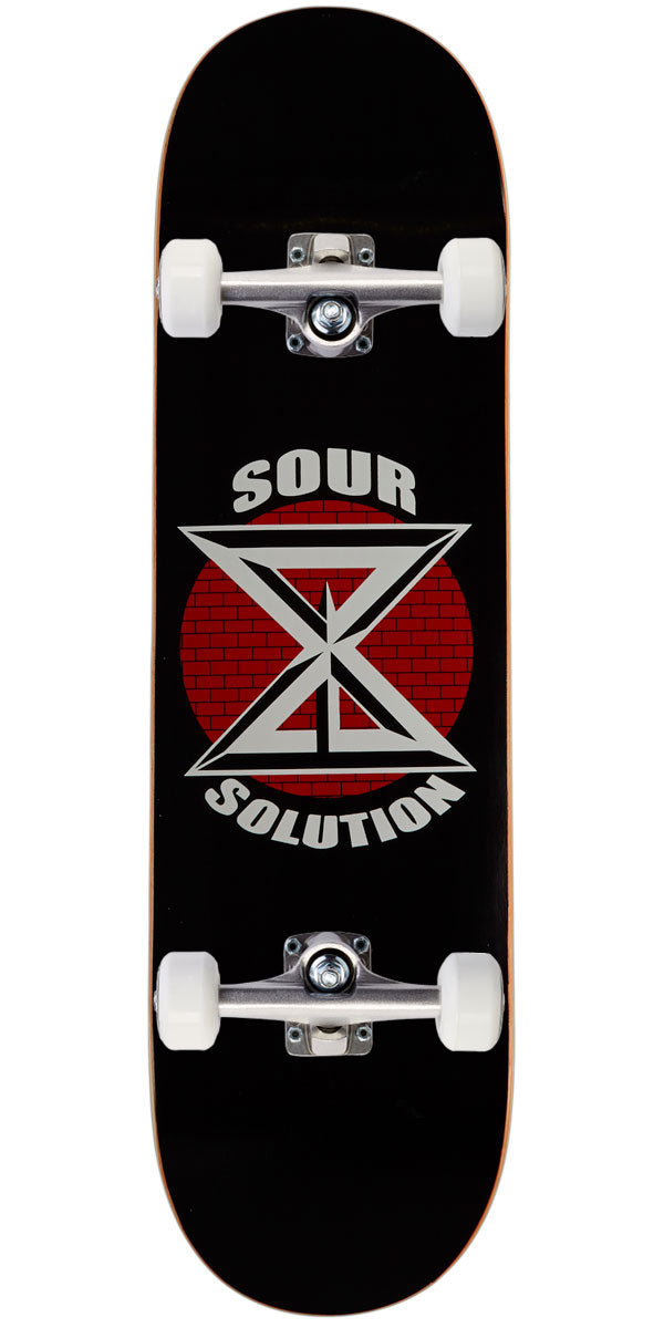 Sour Solution DK Skateboard Complete - Black - 8.50