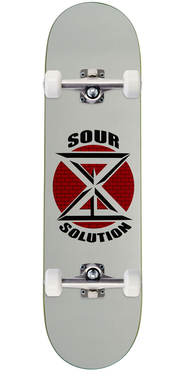 Sour Solution DK Skateboard Complete - White - 8.25" – Board Shop