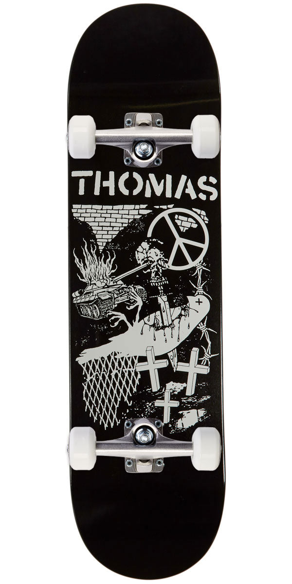 Zero End Of Time Thomas Skateboard Complete - Dipped - 8.25
