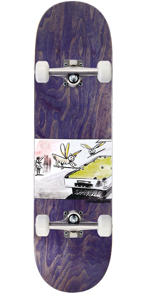 The Heated Wheel Bar Fly Skateboard Complete - 8.75