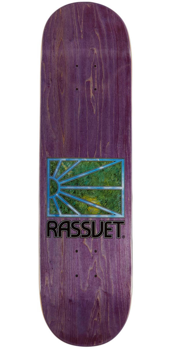 Rassvet Sun Collage Skateboard Deck - Pink - 8.125