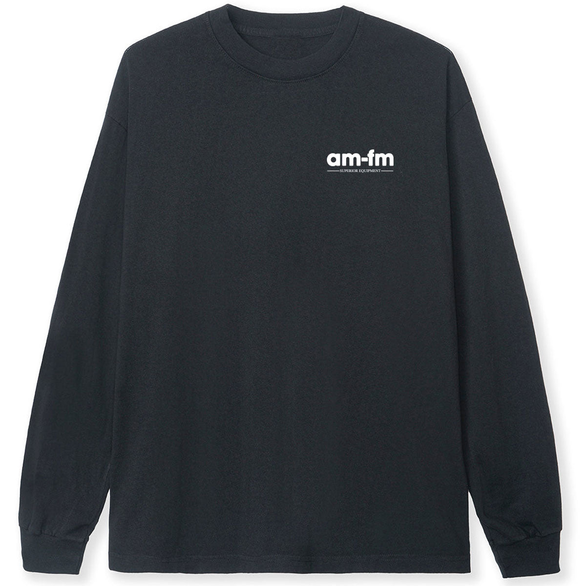 AM-FM Orb Long Sleeve T-Shirt - Black image 2