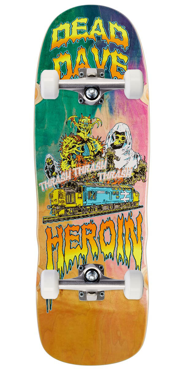 Heroin Dead Dave Ghost Train Skateboard Complete - 10.10