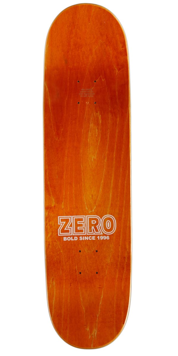 Zero Burman Signature Bold Skateboard Deck - Holograph - 8.50