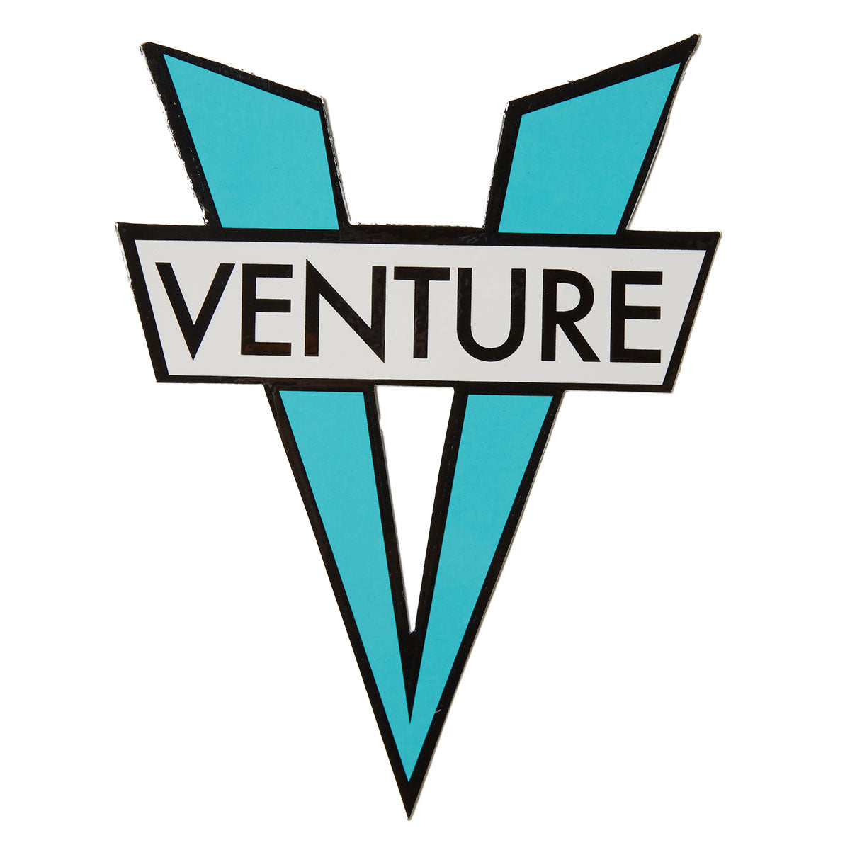 Venture V Die-Cut MD Sticker - Blue image 1