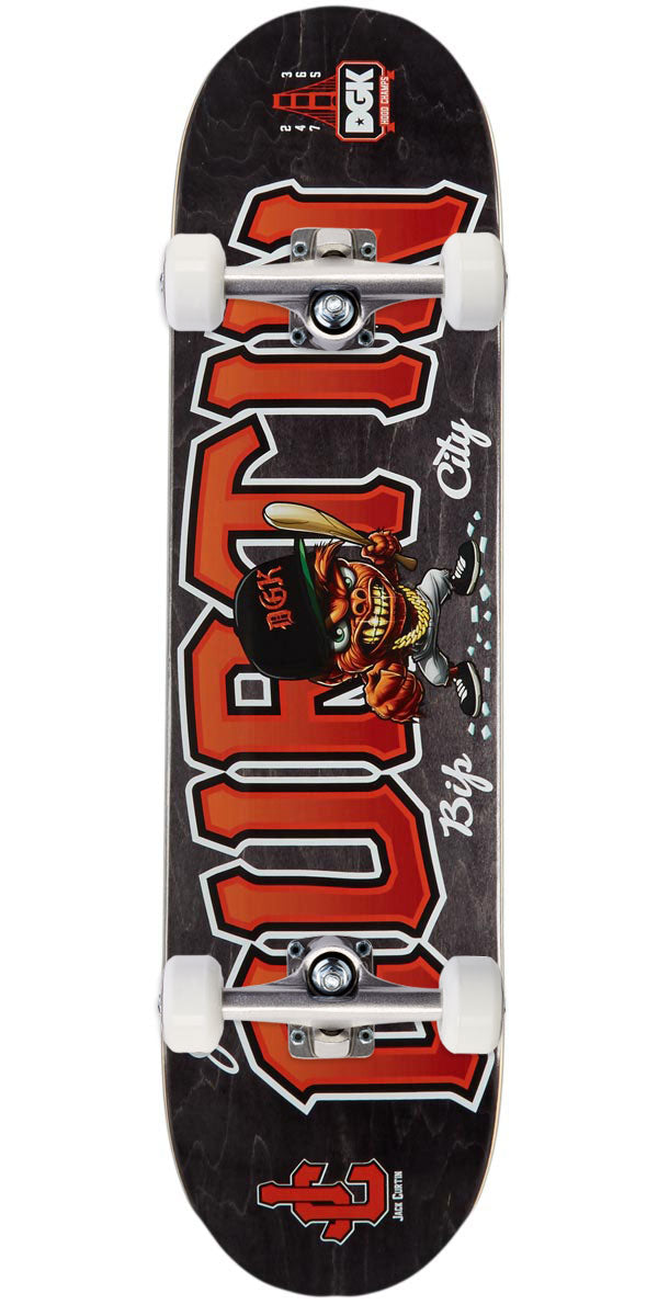 DGK Bip City Jack Curtin Skateboard Complete - Black - 8.06