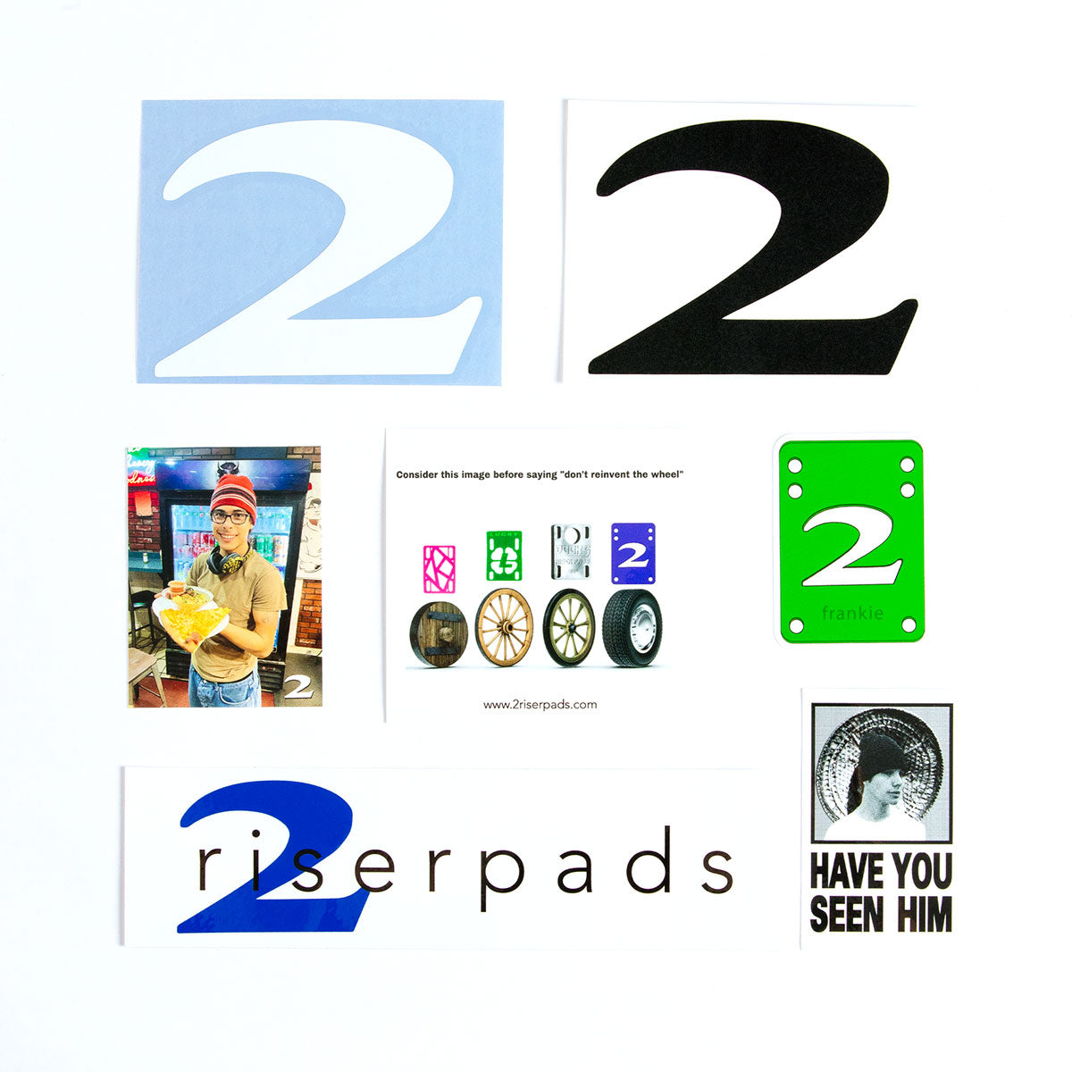 2 Riser Pads Drop 1 Sticker Pack image 2