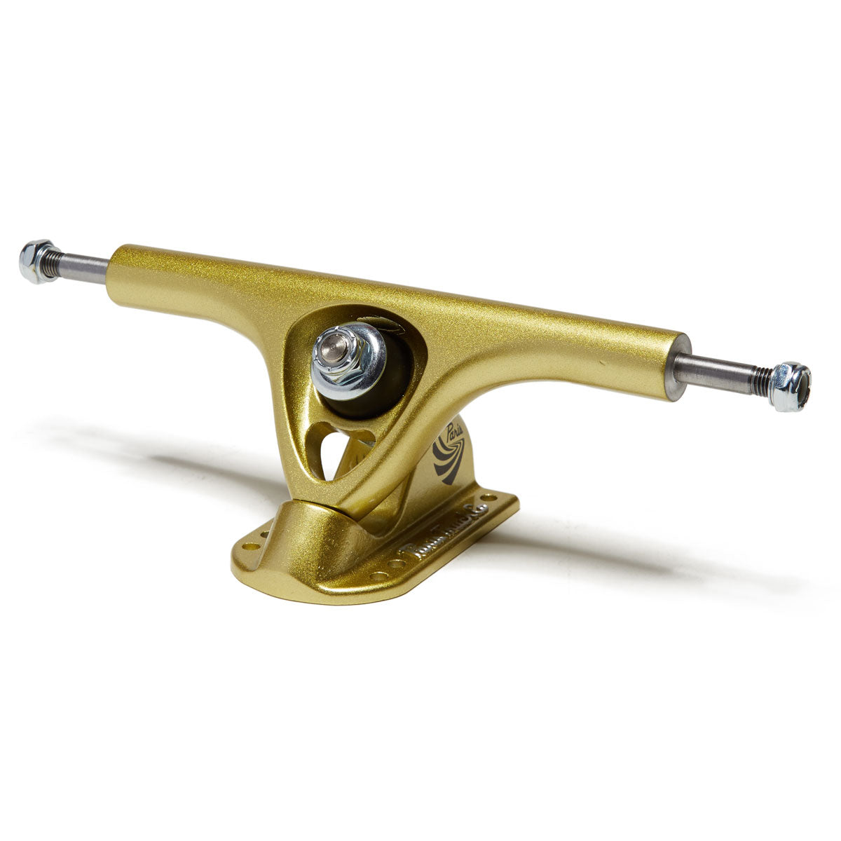 Paris V3 180mm 50 Degree Longboard Trucks - Gold Satin image 1