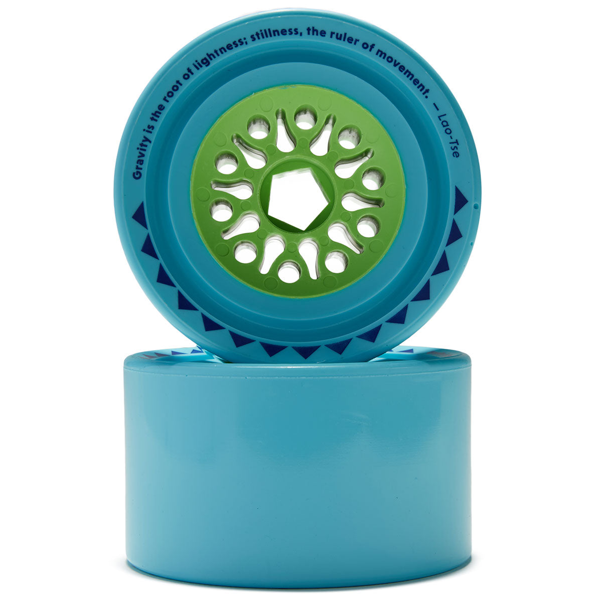 Orangatang Dad Bod 77a Longboard Wheels - Blue - 105mm image 2