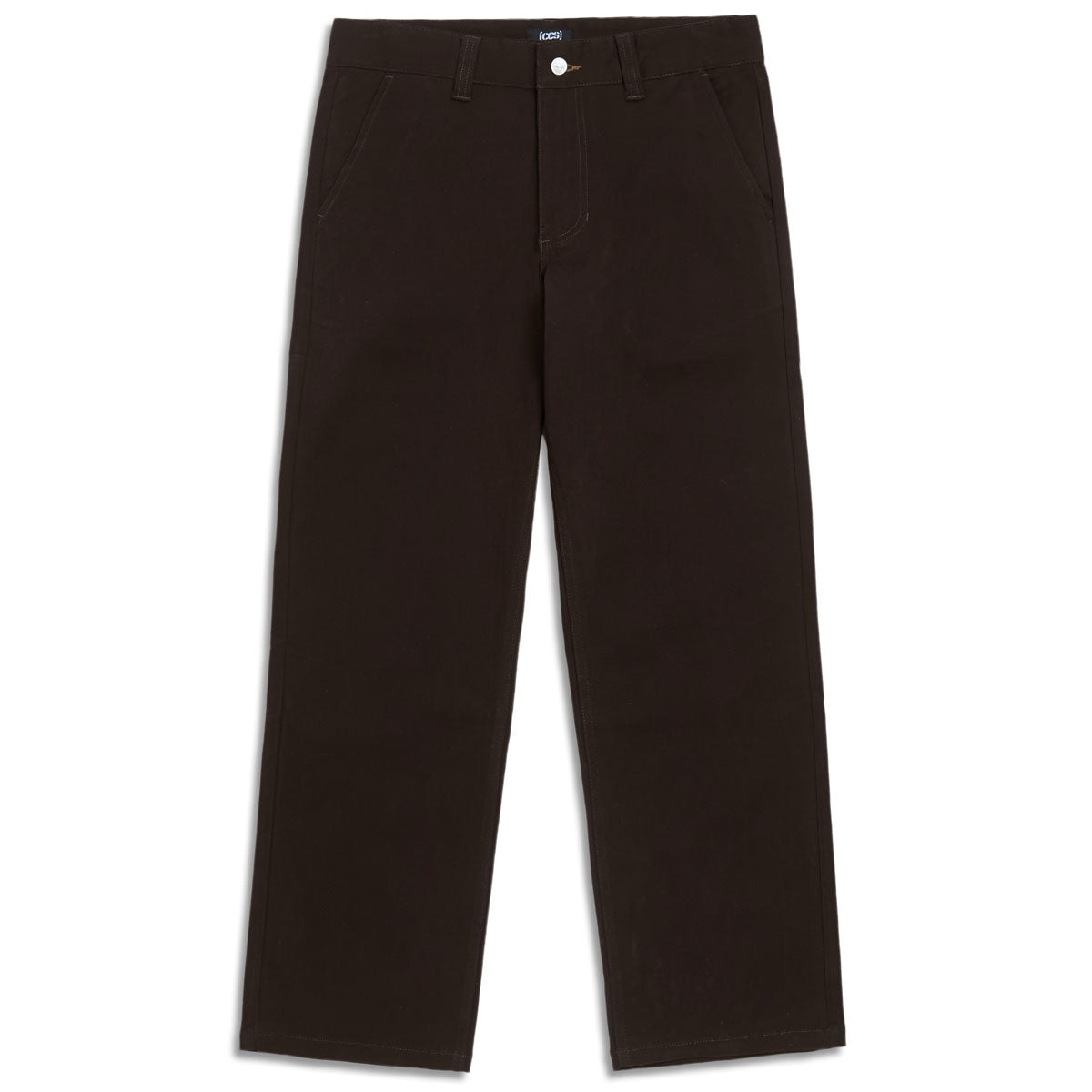CCS Relaxed Stretch Chino Pants - Brown image 1