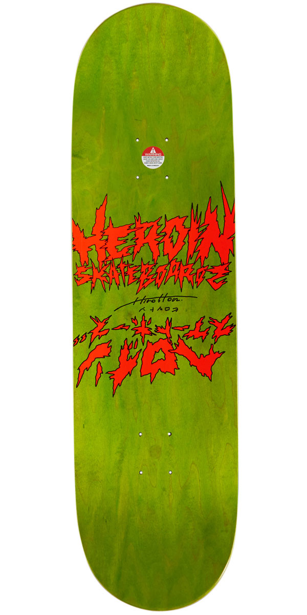 Heroin Questions Dead Reflections Skateboard Complete - 9.00