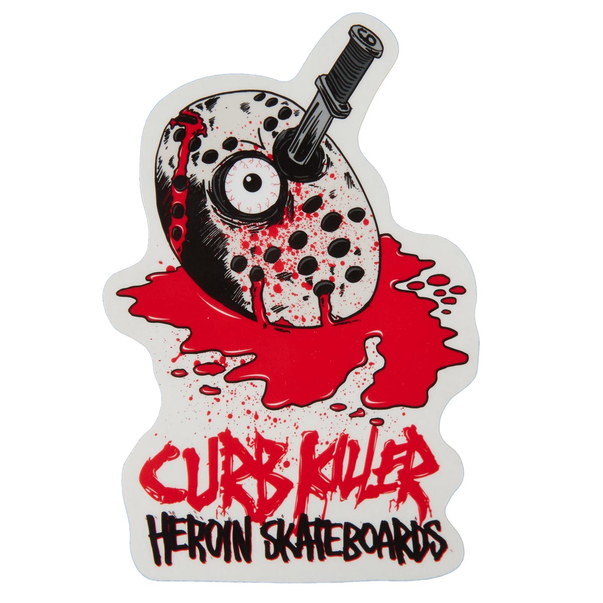 Heroin Eggzilla Sticker - Curb Killer 6 image 1