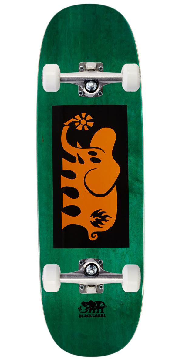 Black Label Elephant Block Tugboat Skateboard Complete - Orange - 9.50