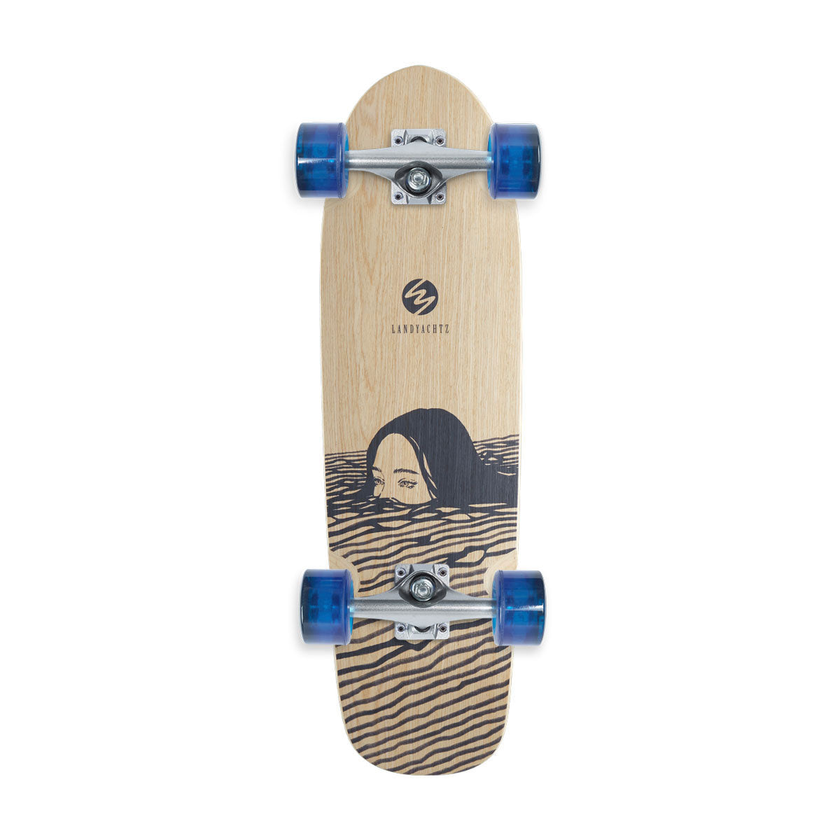 Landyachtz Dinghy Classic Fender Midnight Dip Longboard Cruiser