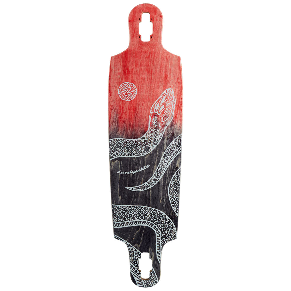 Landyachtz Drop Cat 38 Python Longboard Deck image 1