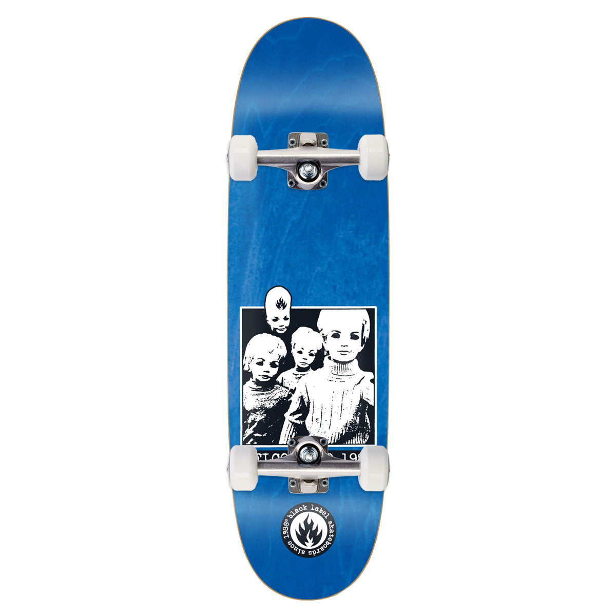 スケートボード Black label welcome to 1988 egg shape Black Label Welcome To 1988 Custom Egg Skateboard Complete
