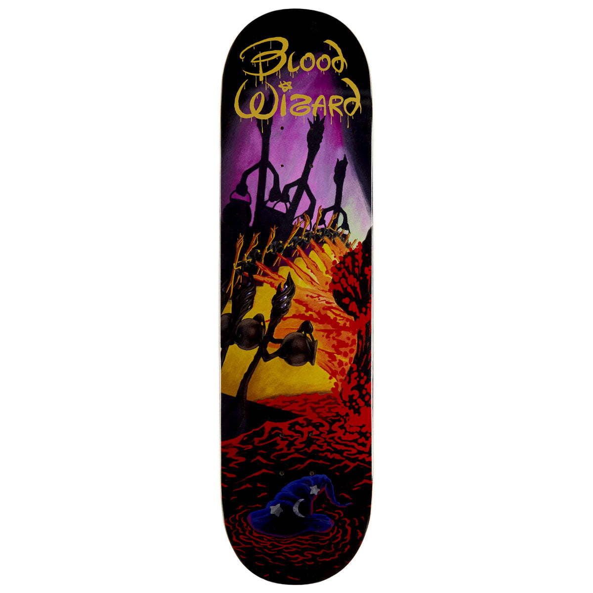 Blood Wizard Darktasia Sorcerer's Demise Skateboard Deck - 8.50