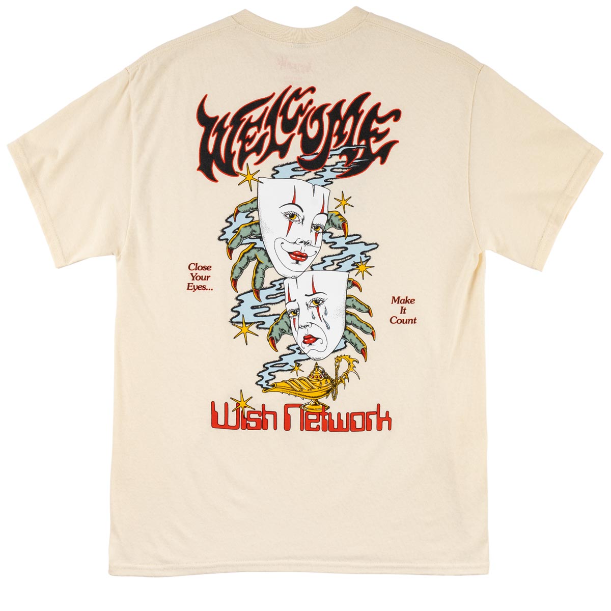 Welcome Wish T-Shirt - Bone image 1