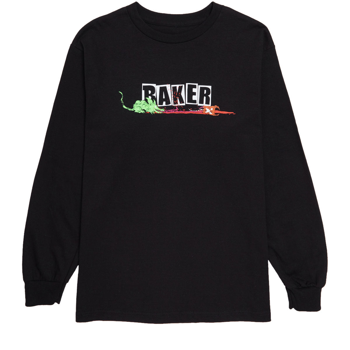 Baker Toxic Rats Long Sleeve T-Shirt - Black image 1
