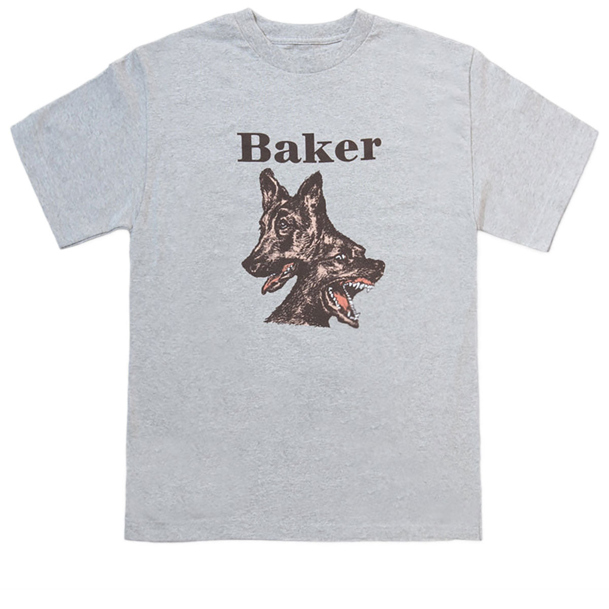 Baker Double Dog T-Shirt - Athletic Heather image 1