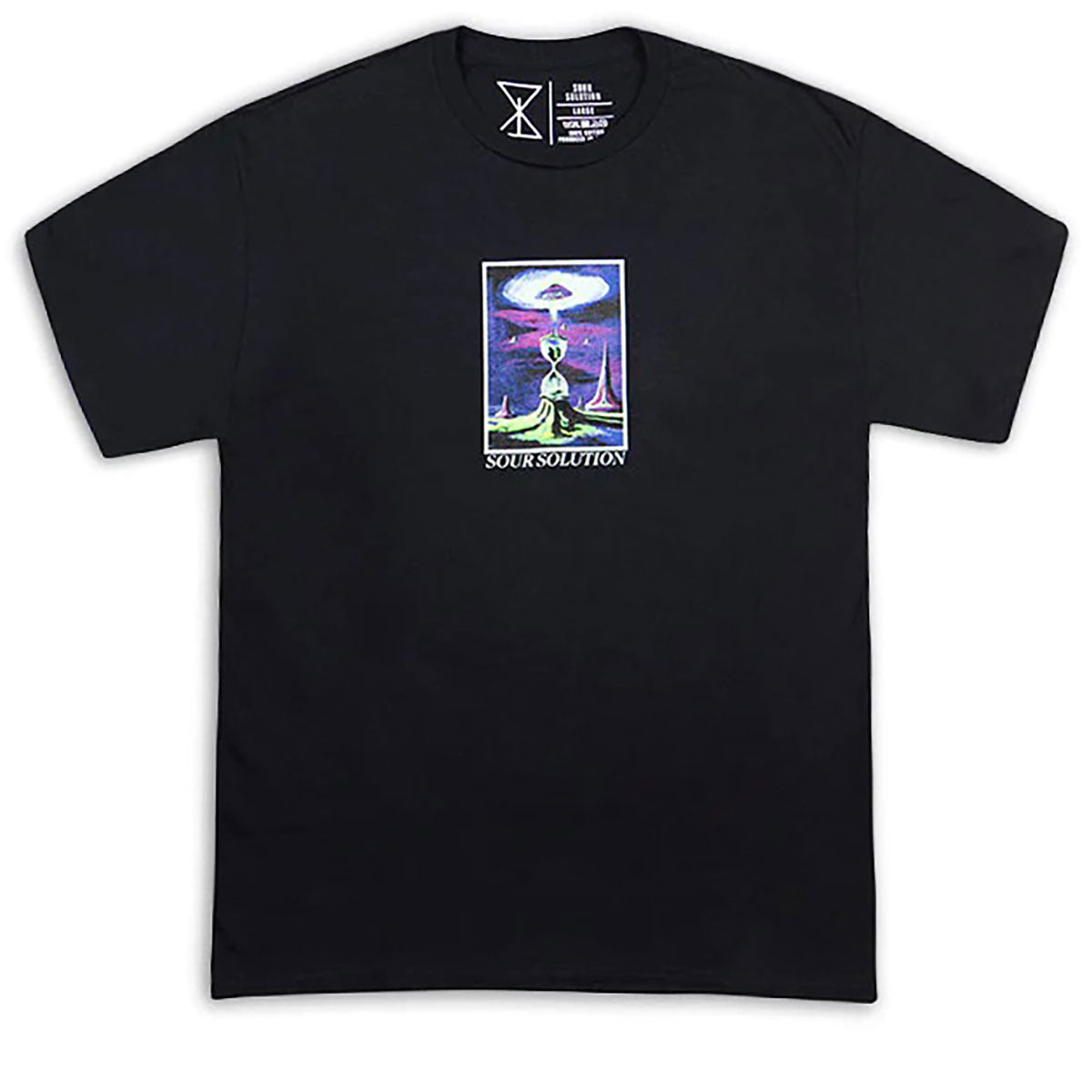 Sour Solution Spaceglass T-Shirt - Black image 1