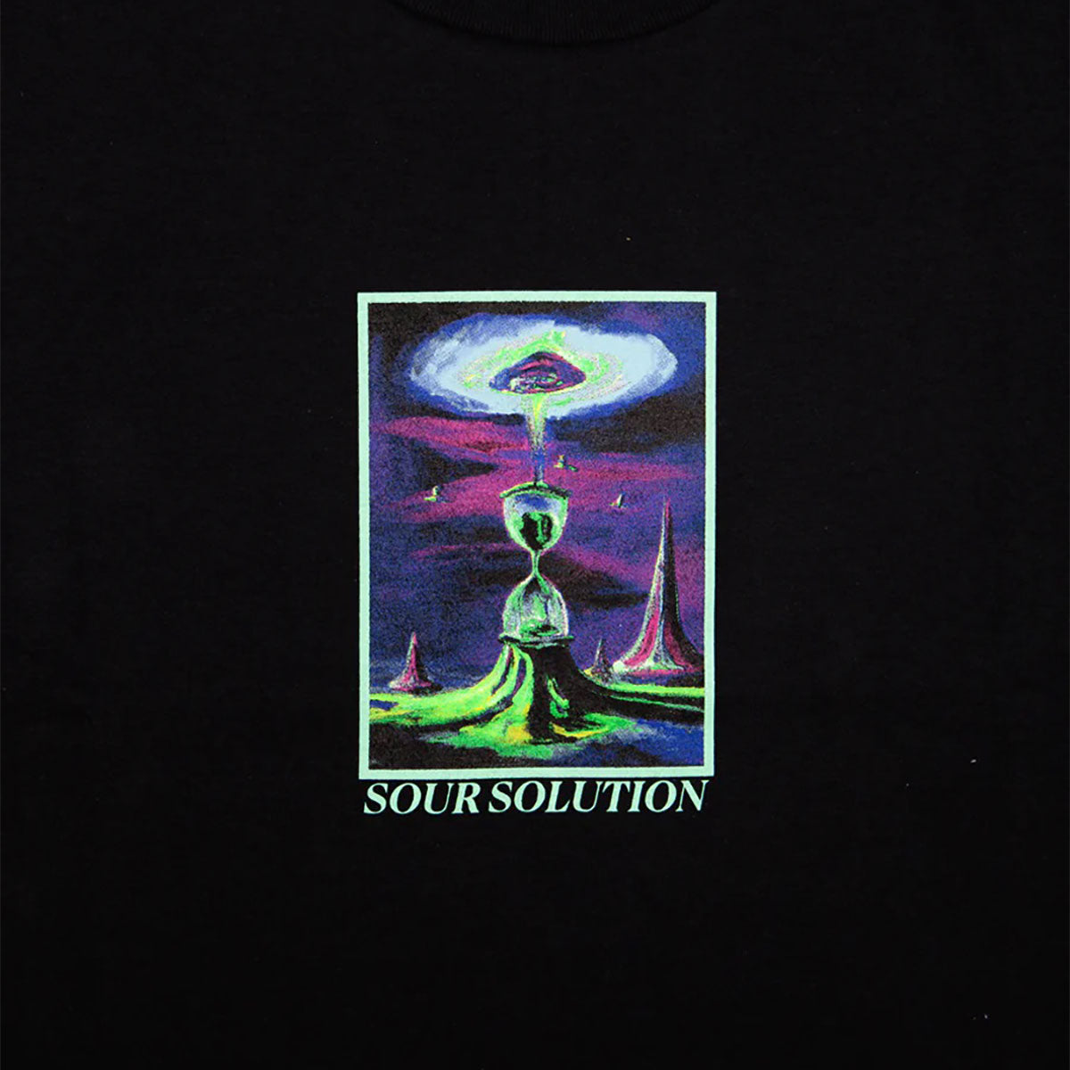 Sour Solution Spaceglass T-Shirt - Black image 2