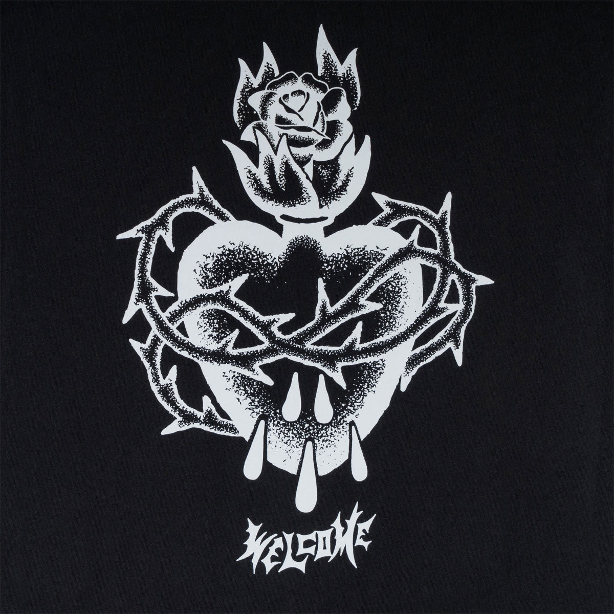 Welcome Hallowed T-Shirt - Black image 2