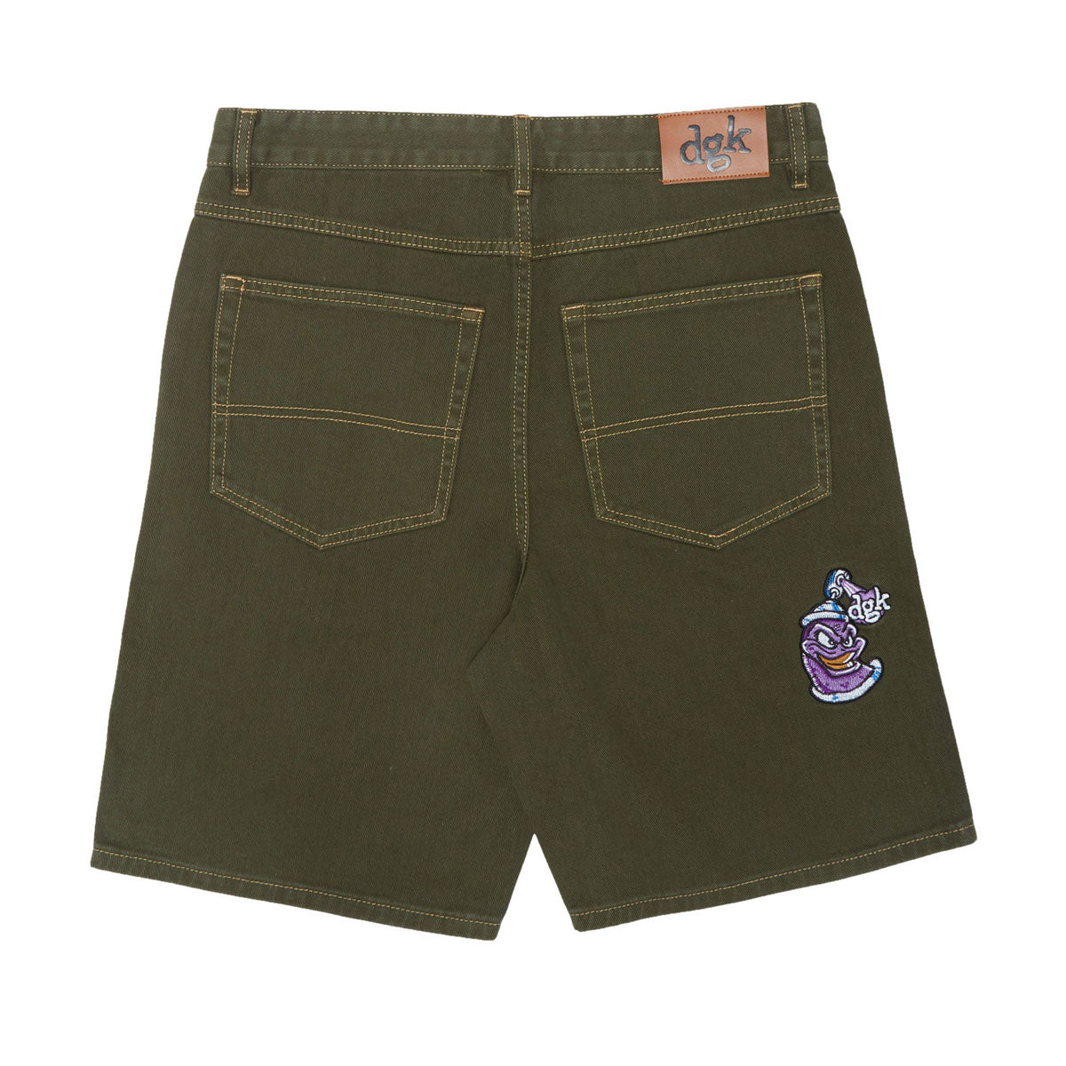 DGK Nozzle Denim Shorts - Green image 2