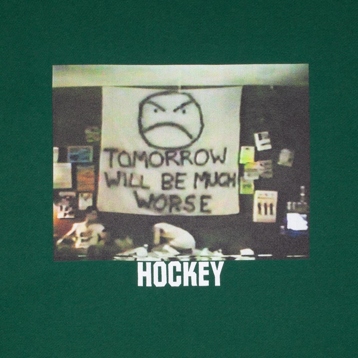 【HOCKEY】 MUCH WORSE HOODIE FOREST GREEN BQ79BFB-1_grande.jpg?v=1736385010
