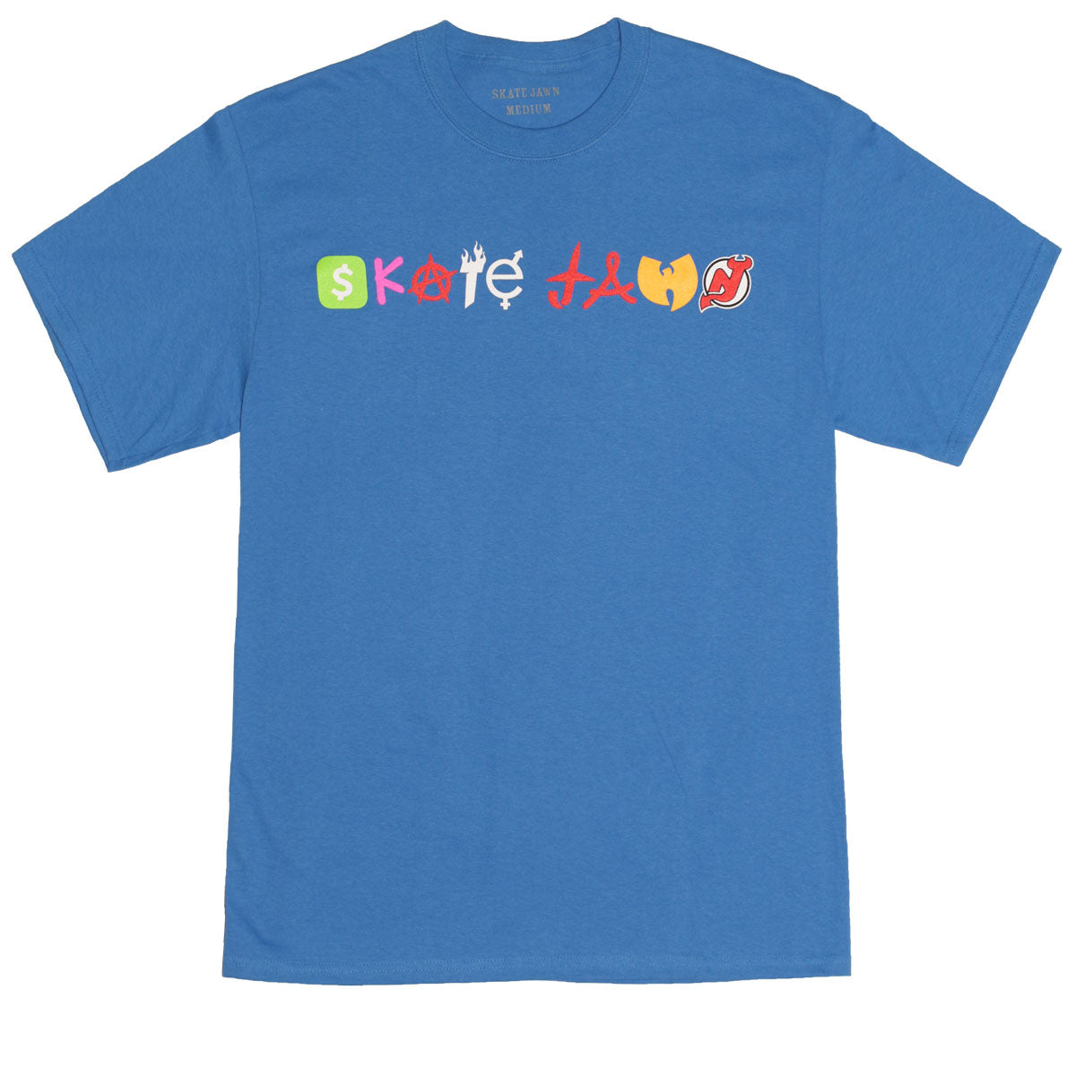 Skate Jawn Coexist T-Shirt - Blue image 1