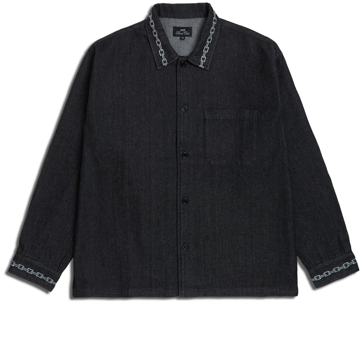 CCS Box Denim Shirt - Chain Black image 1