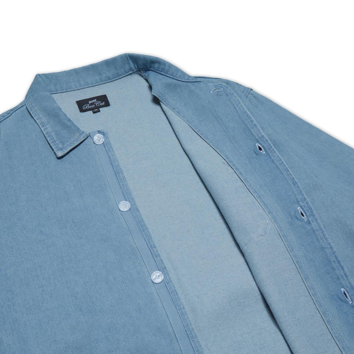 CCS Box Denim Shirt - Light Blue image 5
