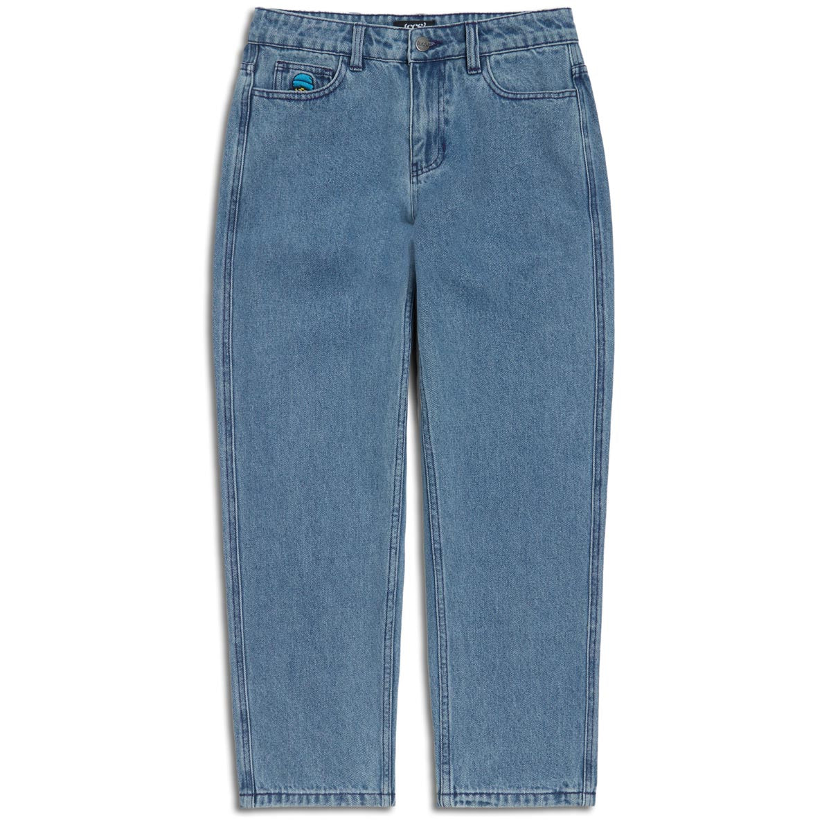 CCS Youth Baggy Taper Denim Jeans - Medium Blue – Daddies Board Shop