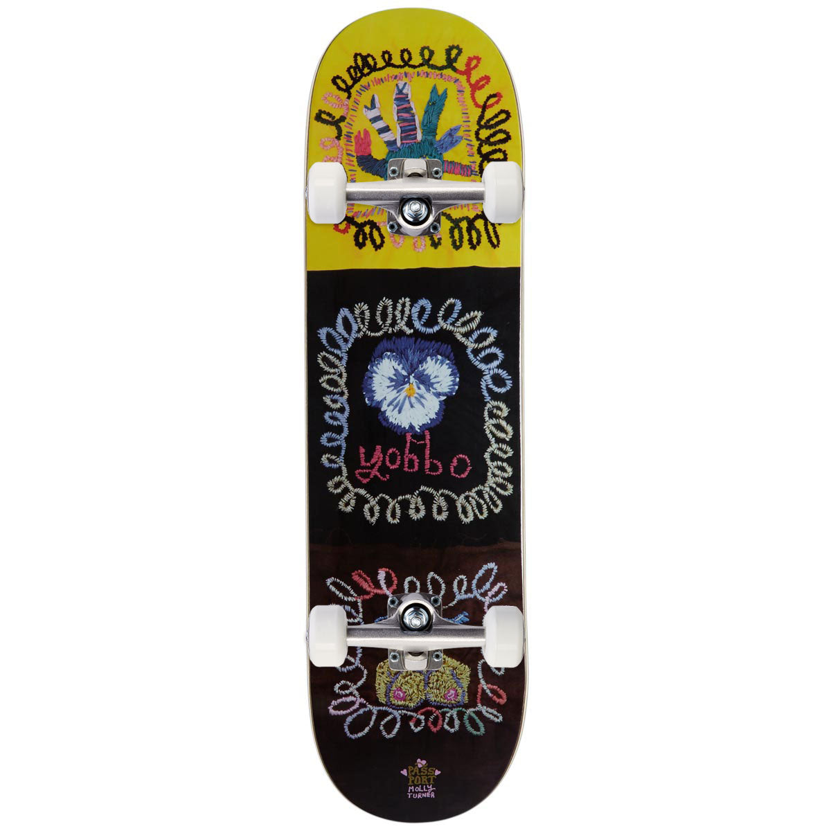 Passport Molly Turner Series Faces Skateboard Complete - 8.380