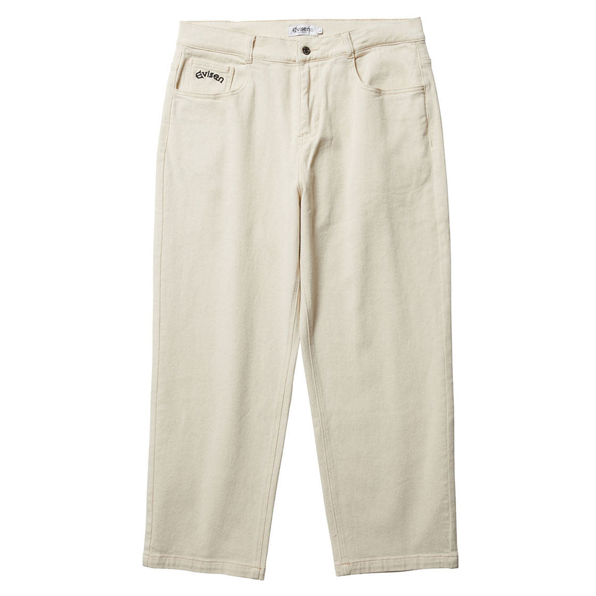 Evisen Eye Fire Jeans - Ecru image 1