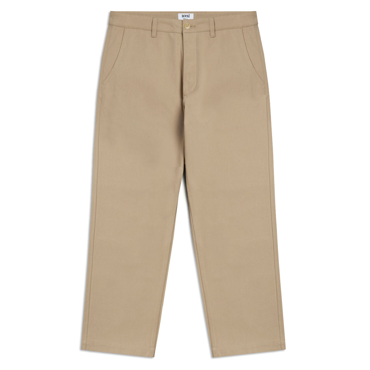CCS Wide Leg Chino Pants - Khaki – Daddies Board Shop