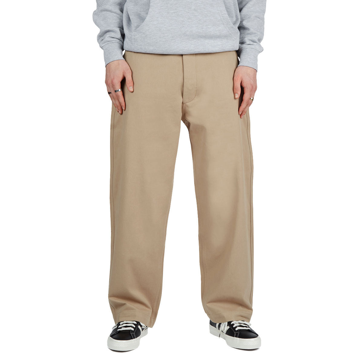 CCS Wide Leg Chino Pants - Khaki – Daddies Board Shop