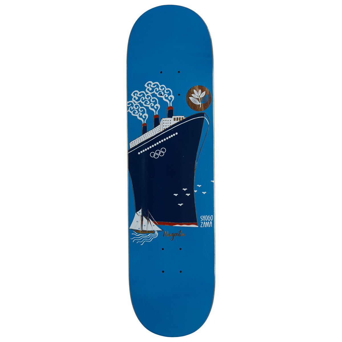 Magenta Shogo Zama Nautic Series Steep Skateboard Deck - 8.25