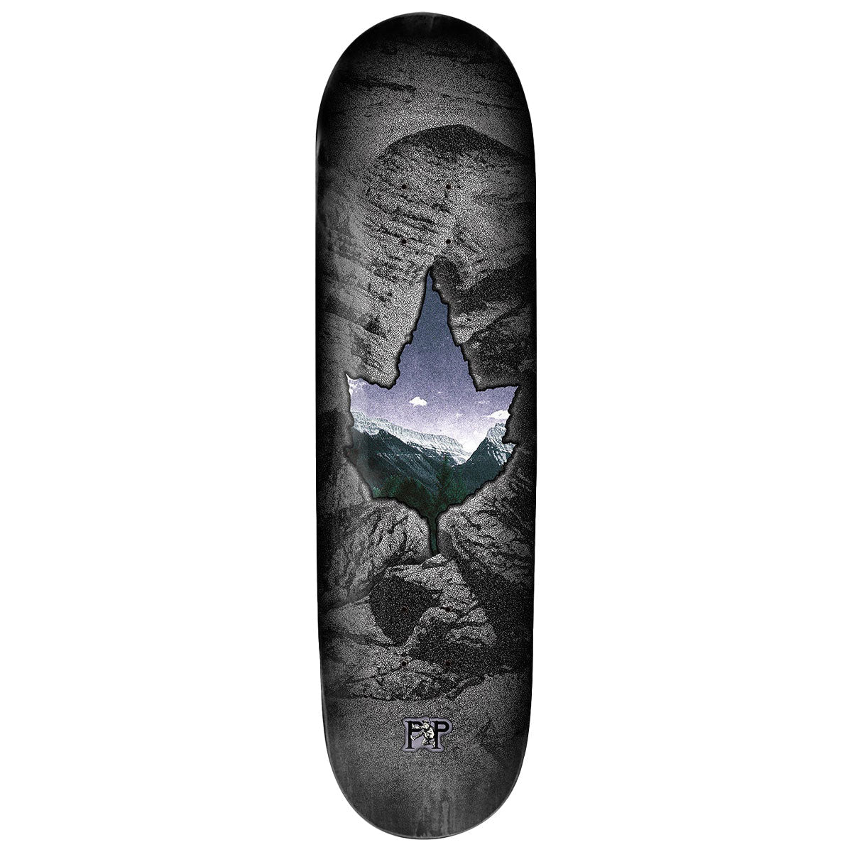 Passport Cave In Leaf Skateboard Deck - 8.375
