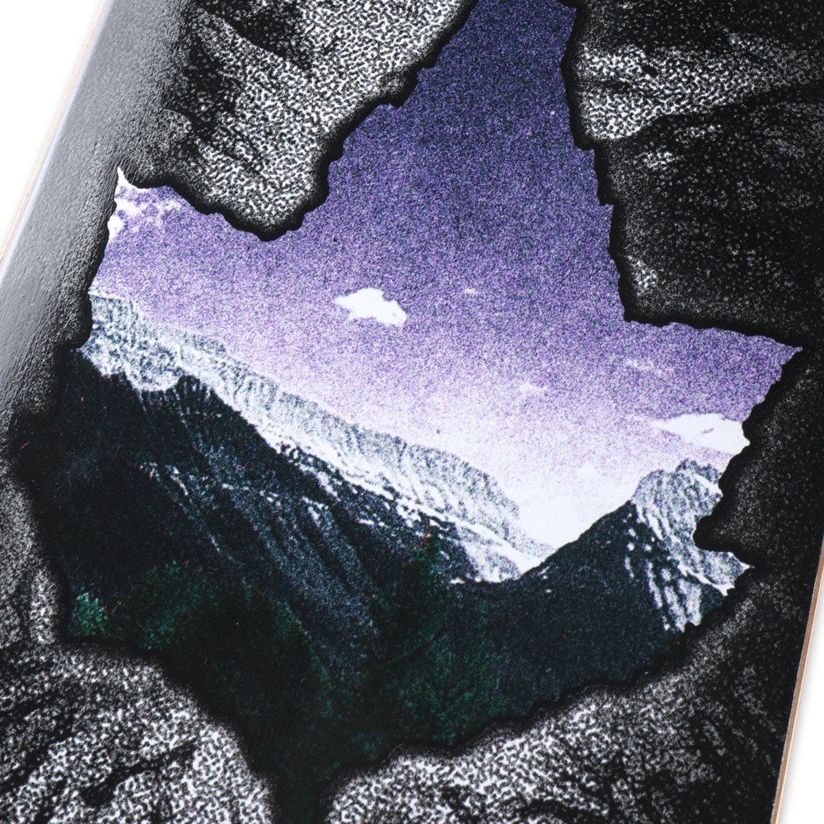 Passport Cave In Leaf Skateboard Deck - 8.375