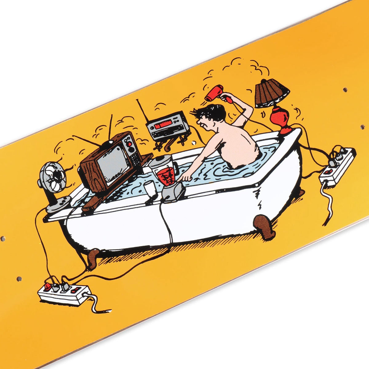 Passport You’re Making Me Nervous Tub Time Skateboard Deck - 8.00