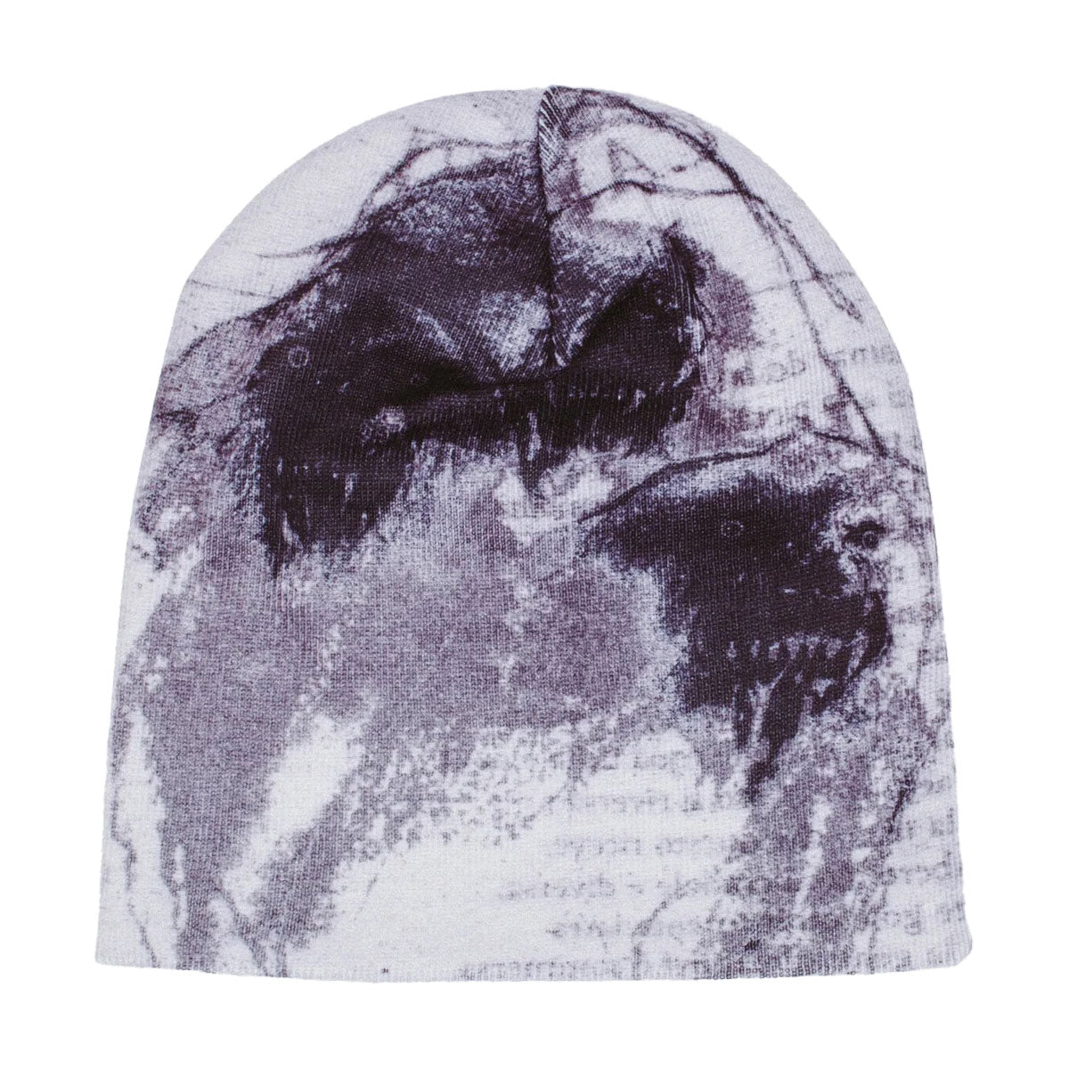Fucking Awesome Cerberus Skully Beanie - Black image 2